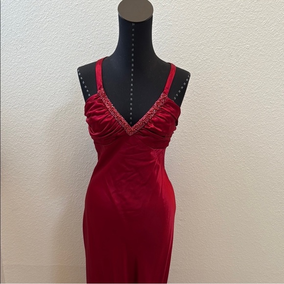 Zum Zum by Niki Livas Dresses & Skirts - Zum Zum by Niki Livas Vibrant Red Party Gown